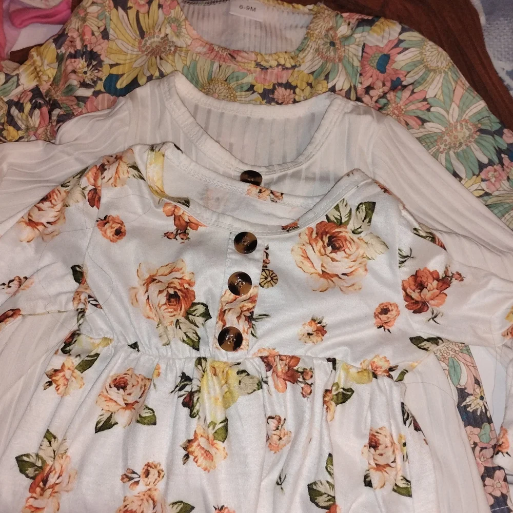 Floral Button-Down Dress - Picture 1 of 1